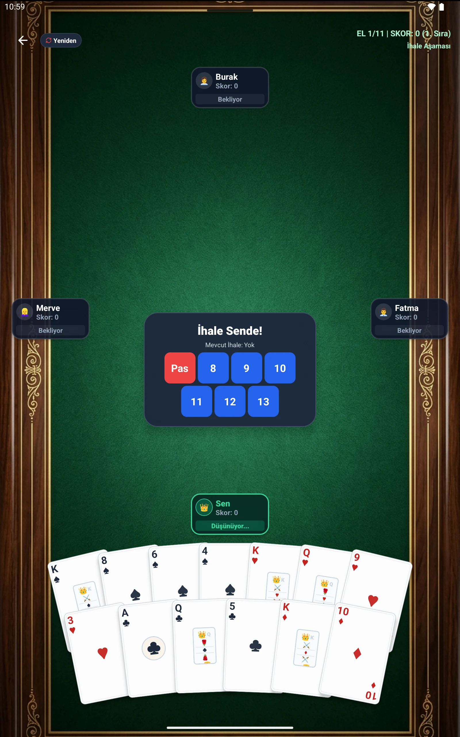 Batak AI: Online & Offline screenshot
