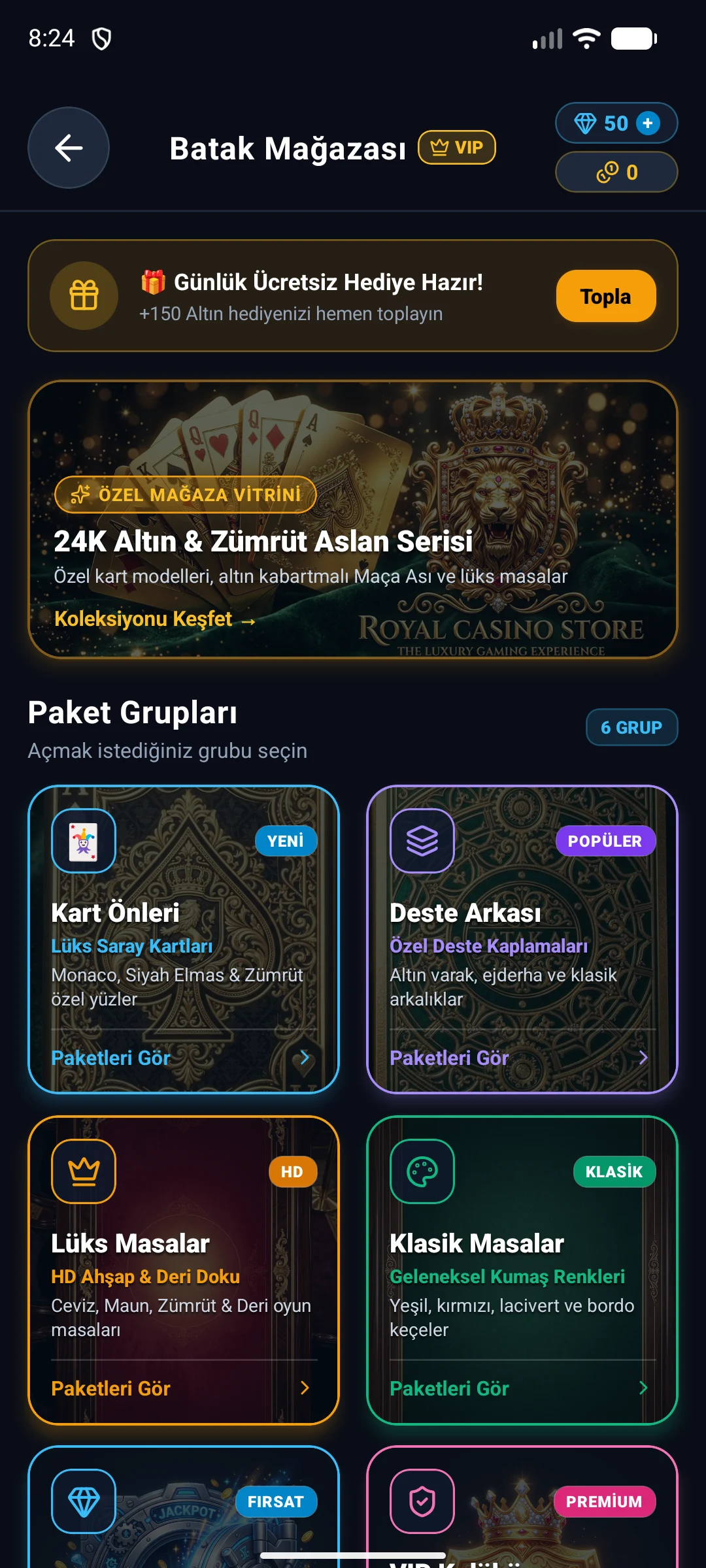 Batak AI: Online & Offline screenshot