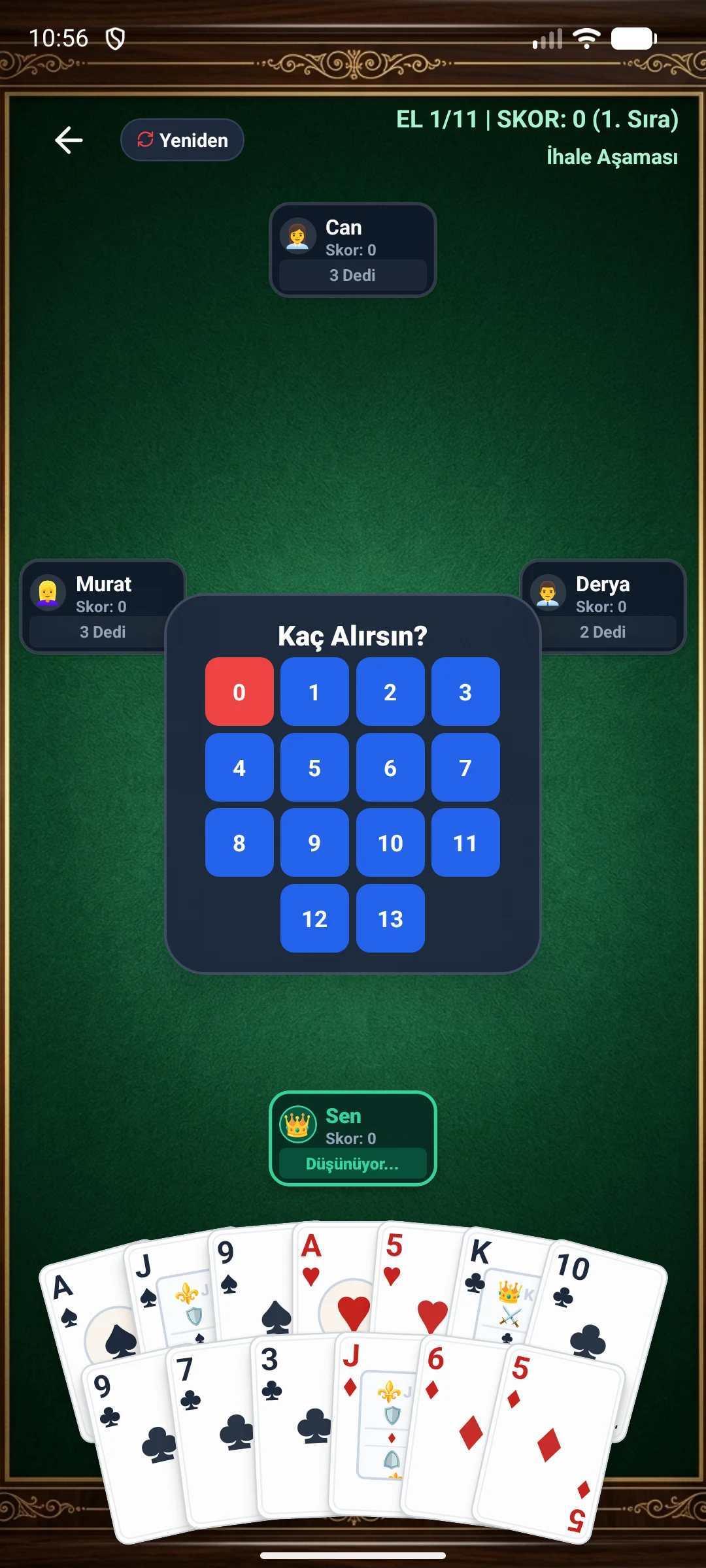 Batak AI: Online & Offline screenshot
