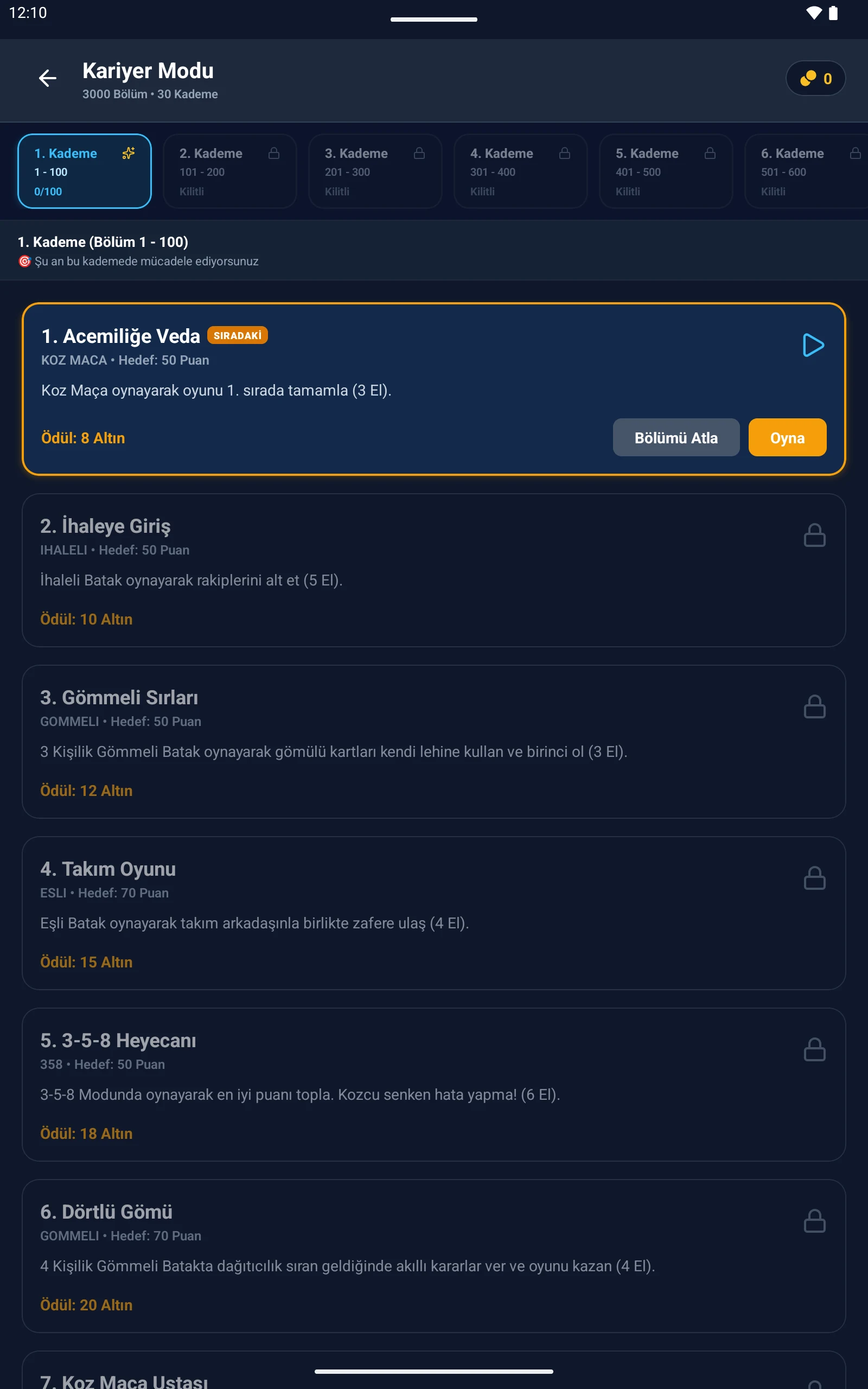 Batak AI: Online & Offline screenshot