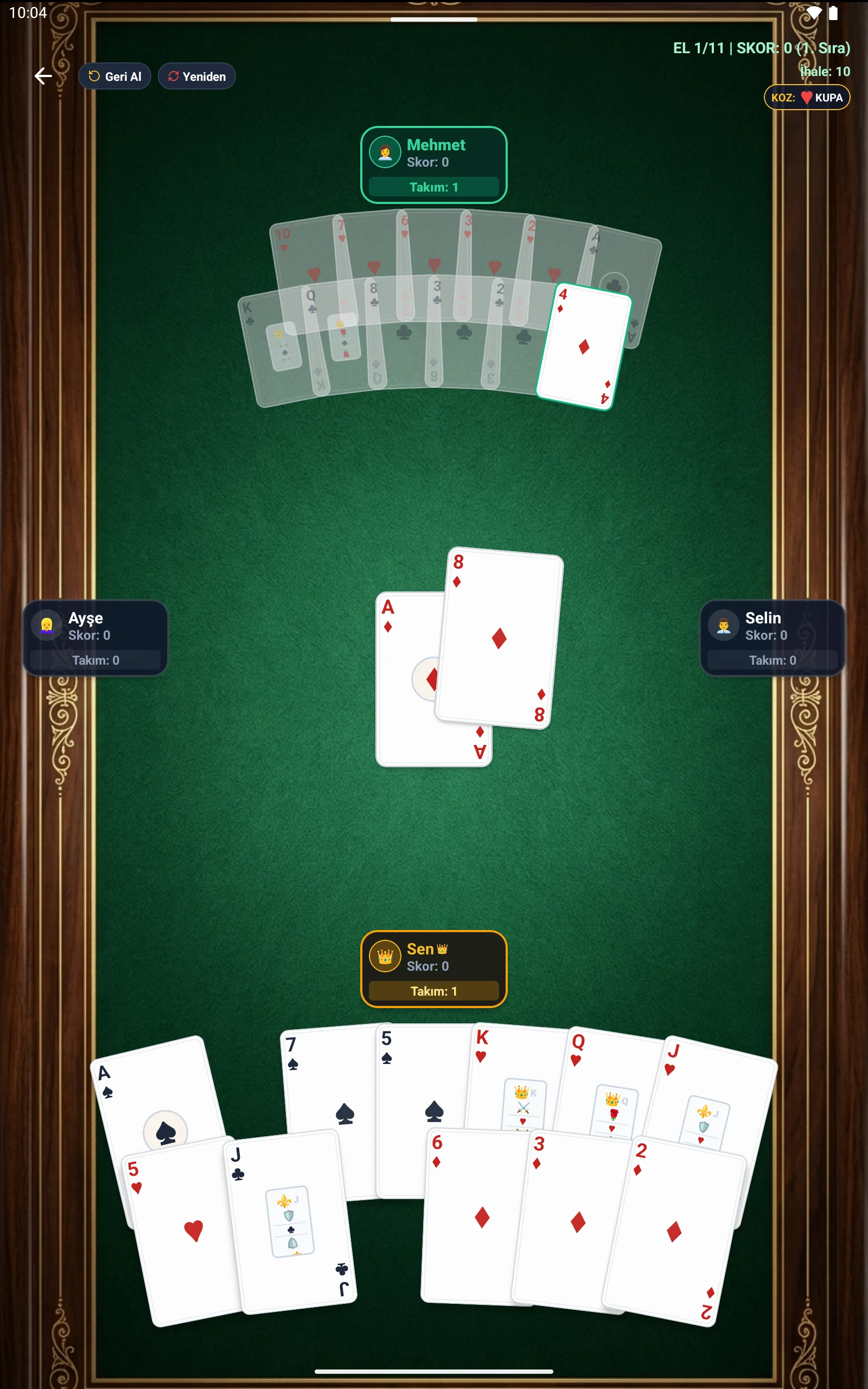 Batak AI: Online & Offline screenshot